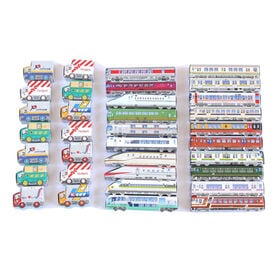 JR特急チョコ・JR電車チョコ・宅配便カーパックセット【計3...