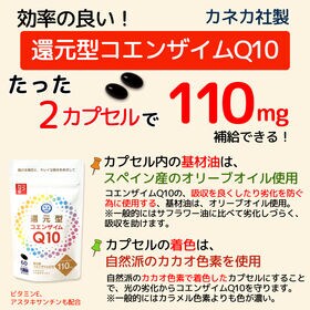 【60日分】 ココカラダ 還元型コエンザイムQ10　1日110mg　カネカ社原料　60カプセル×2個