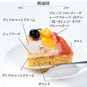 【12/22着】【5号】銀座タルト（フルーツ）