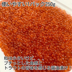 【500g(250g×2p)】サーモントラウトいくら醤油漬け