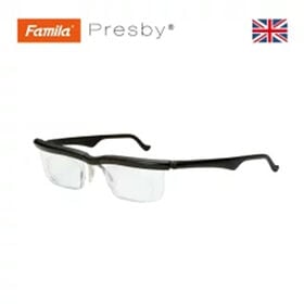 【ブラック】ファミラ 度数が調節できるメガネ