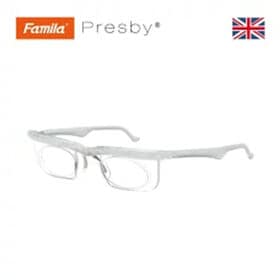 【クリア】ファミラ 度数が調節できるメガネ