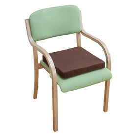 【グリーン】日本製 立ち座りサポートチェア 完成品 低反発ク...