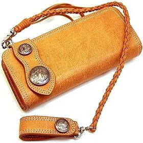 BEAMZSQUARE バッファローレザー バイカーズウォレット BS-1555