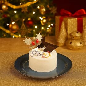 【12/22着】【3号】ホワイトクリスマスを彩る純白の白金フロマージュショート