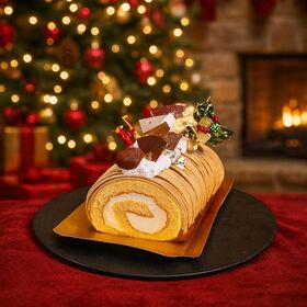 【12/22着】【1本】献上栗山江栗の白金プレミアムジャージーブッシュドノエル