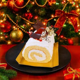 【12/22着】【1本】白金プレミアムジャージーブッシュドノエル(プレーン)