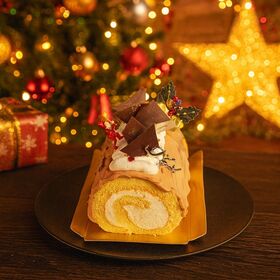 【12/22着】【1本】白金プレミアムジャージーブッシュドノエル(ショコラ)