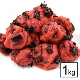 【1kg】紀州南高梅つぶれ かつお梅　500g×2パック | 梅の風味・旨味が味わえる8％の減塩梅干し！調味料を控えた自然な味わい。クエン酸で疲労回復！