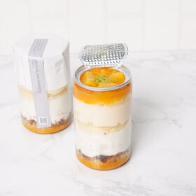 【4本】白金グラススイーツ（ホワイトティラミス マンゴーオレンジ）