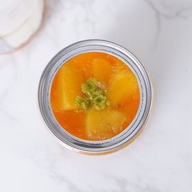 【4本】白金グラススイーツ（ホワイトティラミス マンゴーオレンジ）