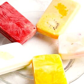 【5種×各1本】プレミアムフルーツアイスキャンディ 夏のフレッシュフルーツアソート