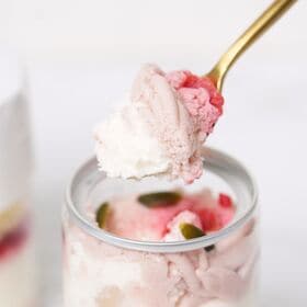 【4本】白金グラススイーツ（モンブラン ベリー）