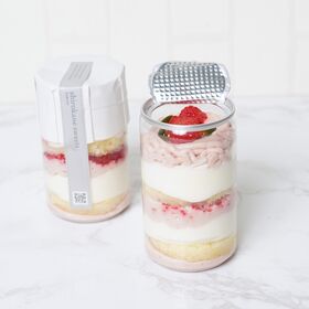 【4本】白金グラススイーツ（モンブラン ベリー）