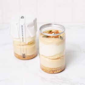 【4本】BLOC BLOCK TOKYO グラススイーツ（バスクレアチーズ プレーン）