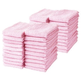 フェイスタオル【ベビーピンク 40枚セット】