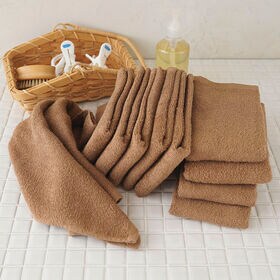 フェイスタオル【モカ  40枚セット】