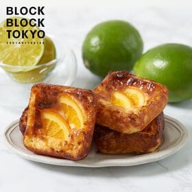 【3種計8個】BLOCK BLOCK TOKYO夏のバスクチーズケーキ〜南国フルーツ〜