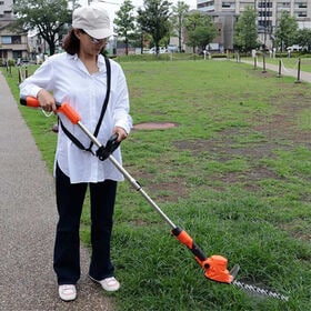 ファミラ 充電式コードレス生垣 草刈りバリカン 12点セットDX