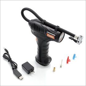 ファミラ 充電式コードレス電動エアーコンプレッサー ACアダプター付き