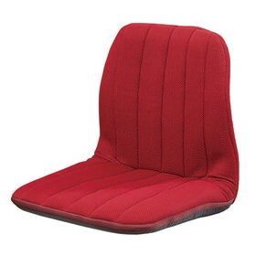 【レッド】背筋サポートリクライニングチェア