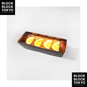 BLOCK BLOCK TOKYO  BLACK LABEL　バスクチーズケーキ（オレンジ）