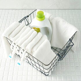 フェイスタオル【ホワイト 5枚セット】