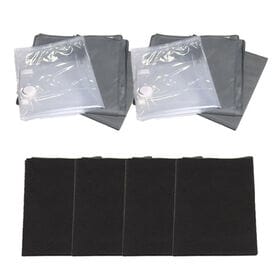 圧縮収納ボックス4個＋竹炭シートセット