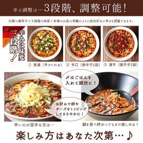 【12食】本格宮崎辛麺 12食 スープ付（184.2g×12袋）