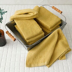 フェイスタオル【オリーブオイル  5枚セット】