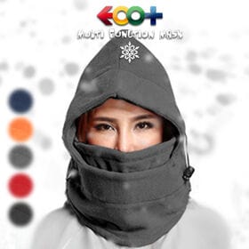 【グレー】EOO+イオプラス 6WAY・ファンクション・マスク