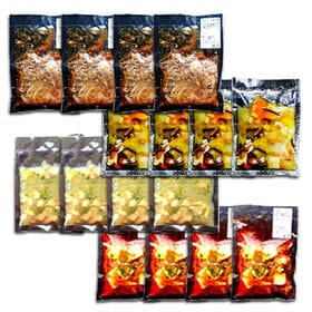 【4種16食】手作り丼ぶりセット／時短調理！ご飯に乗せるだけ！子どもから大人まで食べれる優しい味わい