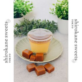 【115g×6個】shirokane sweets TOKYO  白金カタラーナ（キャラメル）