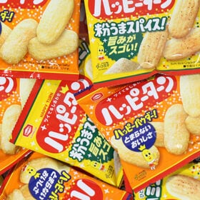 亀田製菓 ハッピーターンミニ（ハッピーターン・スパイス）2種...