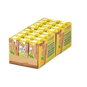 【200ml×24本】マルサン 豆乳飲料 [バナナ] カロリー50%オフ 甘くない 甘さ