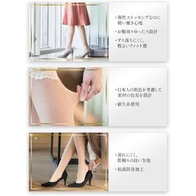 【L-LLサイズ】メディキュット メディカルストッキング ヌーディーベージュ