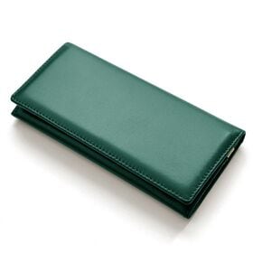 BEAMZSQUARE シープスキン 紳士 長財布 羊革 長...