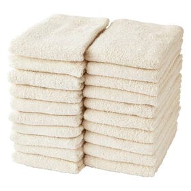 フェイスタオル【アイボリー  20枚セット】