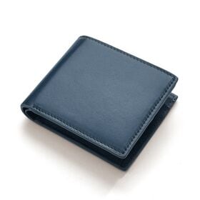 BEAMZSQUARE シープスキン 紳士 折財布 羊革 二...