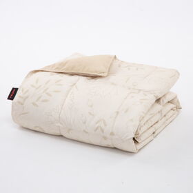 【ダブル／ベージュ】TEIJIN 帝人 マイクロフラッフィー 肌掛けふとん