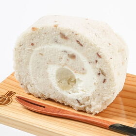 【1本 約450g】＜新杵堂＞ 渋皮入栗きんとんロール