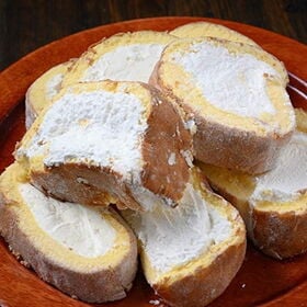 【1kg(500g×2P)】＜新杵堂＞切り落とし ロールケーキ