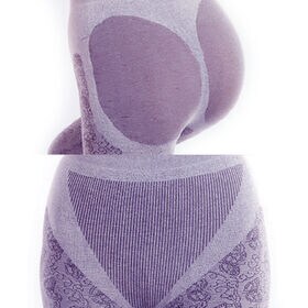 【ラベンダー】EOO+イオプラス あったかボディウェア上下セット