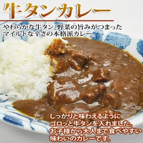 【計4袋(1袋200g)】牛タンカレー