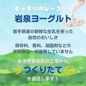 【4kg(2kg×2)】加糖・岩泉ヨーグルト　岩手県ご当地グルメ！食感やみつき！ 発酵食品