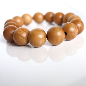 【メンズ/バリーウッド 15mm】木製数珠ブレスレット