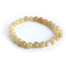 【メンズ/ルチルクォーツ 6mm】パワーストーンブレスレット