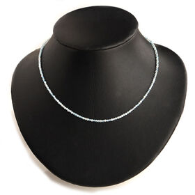 【45cm/アクアマリン 2mm】パワーストーン ネックレス