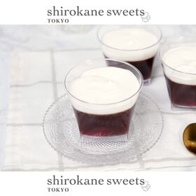 【115g×6個】shirokane sweets TOKYO  白金クリーム水羊羹（苺）