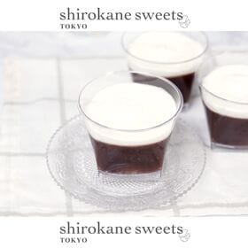 【115g×6個】shirokane sweets TOKYO 白金クリーム水羊羹（桃）